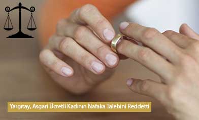 Court of Appeals Rules on Cancellation of Alimony Request of Woman with Minimum Wage